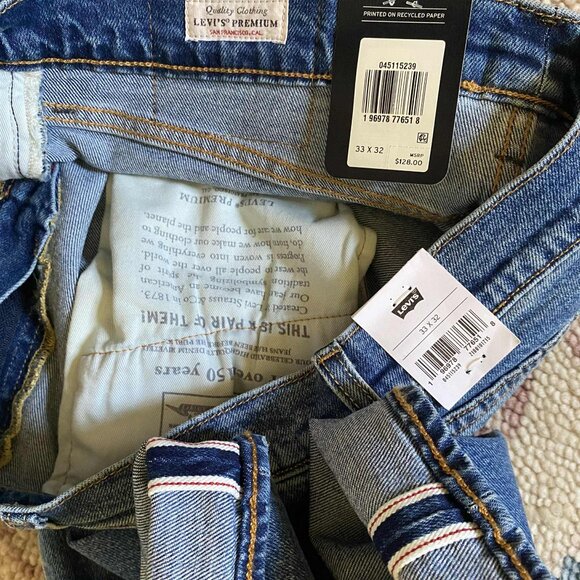 Levi's Slim Fit Jeans - Classic Blue - Picture 12 of 12